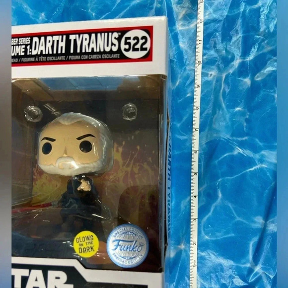 Star Wars - Red Saber Series  Vol. 1 - Darth Tyranus #522 Funko Pop! ❗️⚔️💀 - Picture 3 of 11